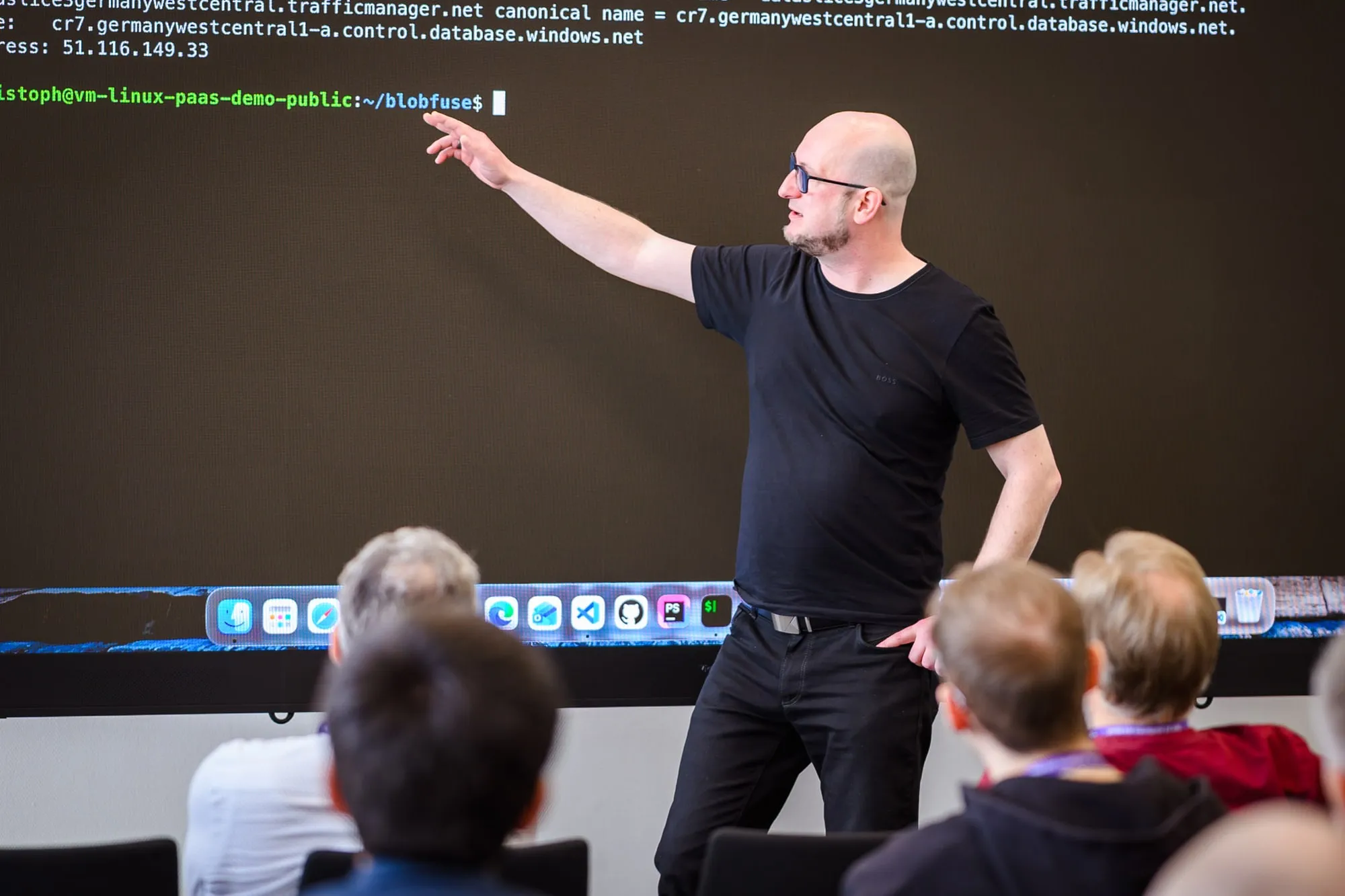 Live demo in the terminal at the European AI and Cloud Summit 2026